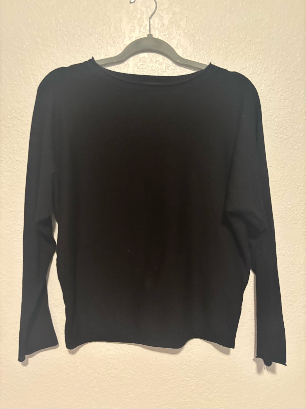Classic Black Women’s Long Sleeve Sweater